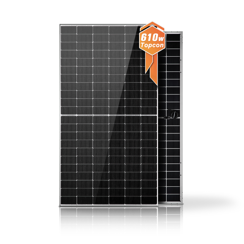 610W TOPCon N-Type Bifacial Solar Panel